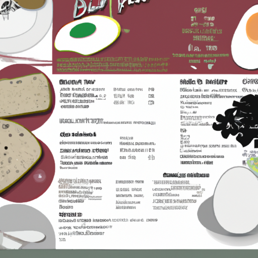 Design a breakfast lunch and dinner menu for black consumers with ingredients